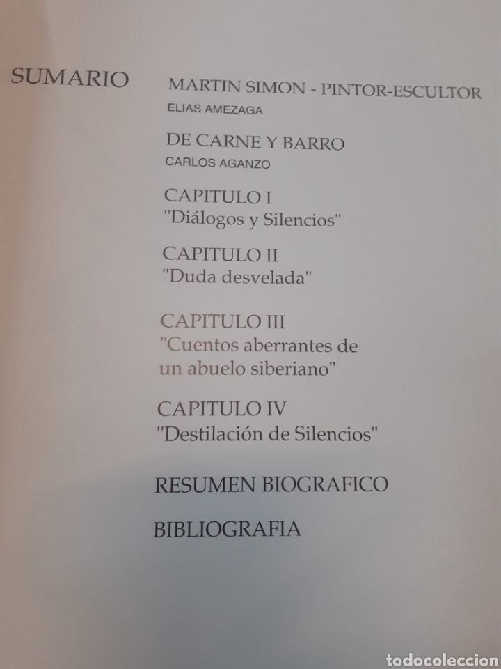 Libros: DIALOGOS Y SILENCIOS. Poemas y pinturas - MARTIN SIMON. - Foto 4