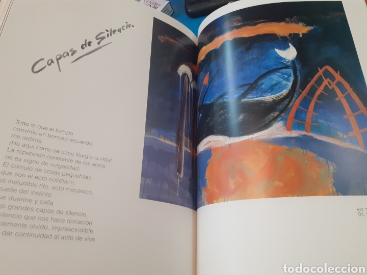 Libros: DIALOGOS Y SILENCIOS. Poemas y pinturas - MARTIN SIMON. - Foto 8