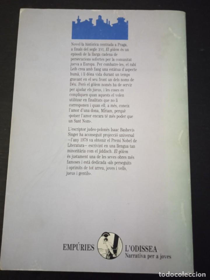 Libros: El golem- Isaac Bashevis- - Foto 3