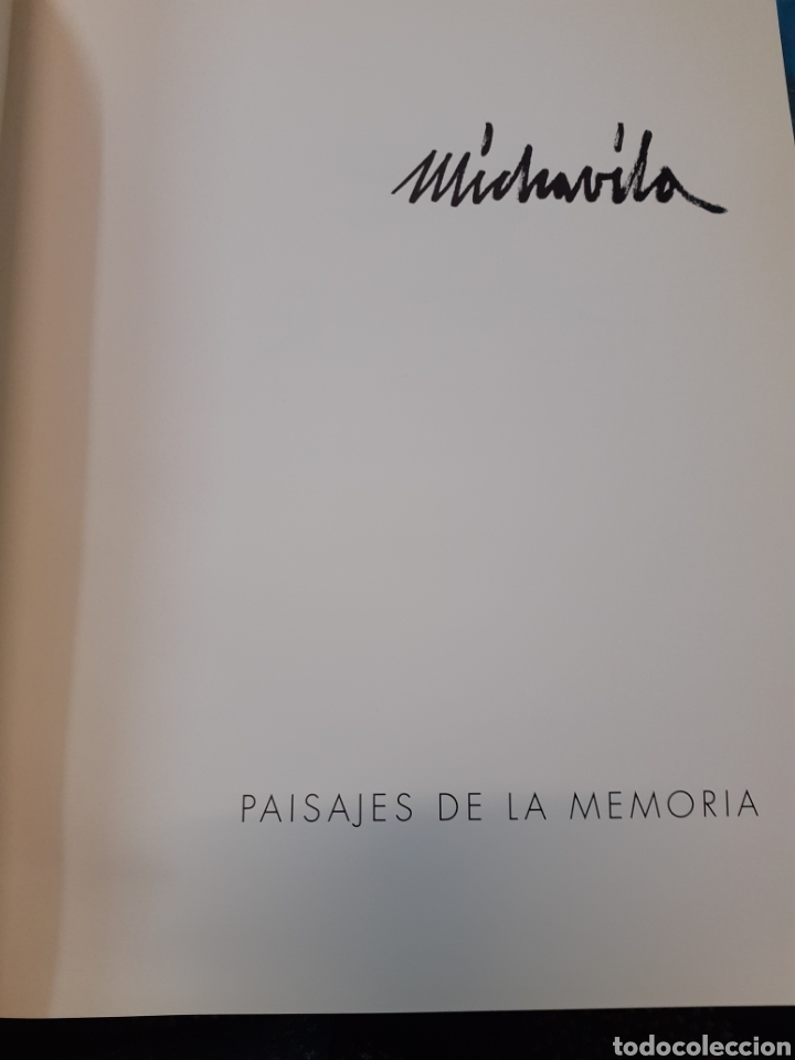 Livres: PAISAJES DE LA MEMORIA. MICHAVILA - MICHAVILA.
