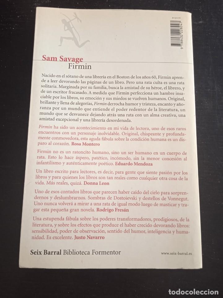 Libros: Firmin- Sam Savage - Foto 3