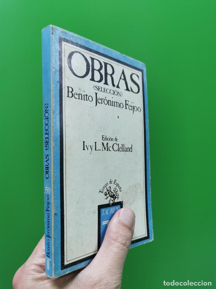 Libros: BENITO JERONIMO FEIJOO. OBRAS (SELECCION) TAURUS - Foto 1