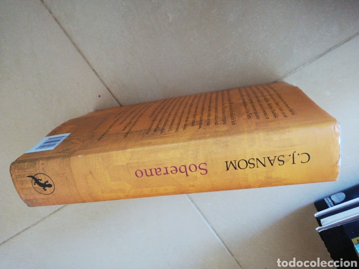 Libros: C. J. Sanson &rdquo; soberano&rdquo; editorial salamandra - Foto 3