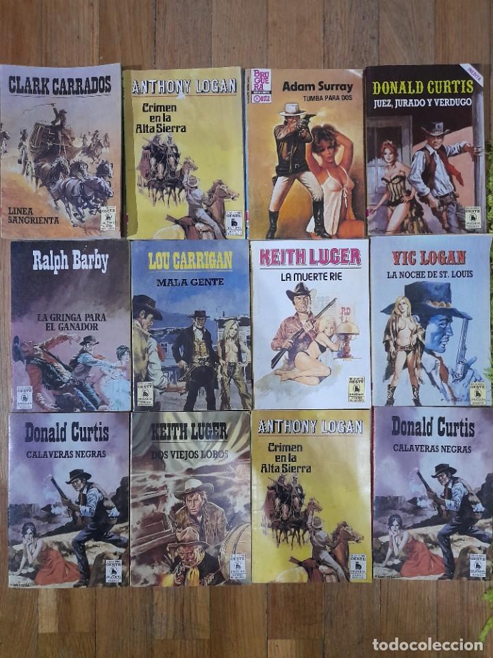 Libros: 12 Bolsilibros Bruguera Oeste - Foto 1