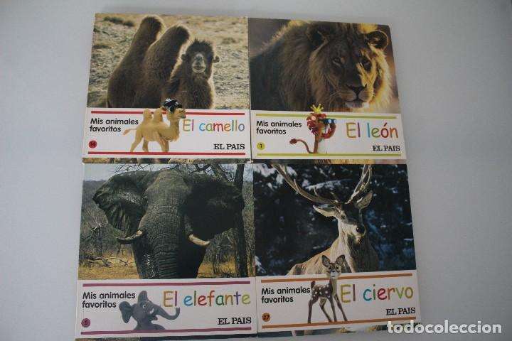 Libros: MIS ANIMALES FAVORITOS 4 TOMOS - Foto 1