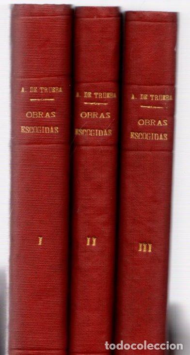 Libros: Obras escogidas (3 Vols) - Trueba, Antonio de - Foto 1