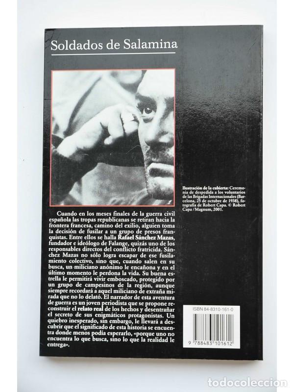Libros: Soldados de Salamina - CERCAS, Javier - Foto 3