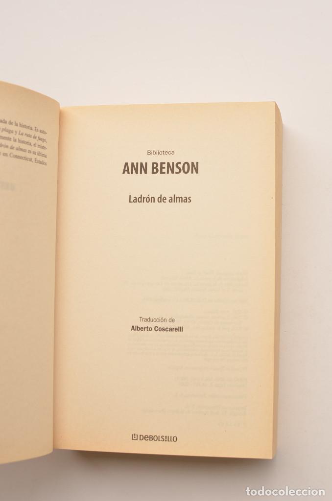 Libros: Ladr&oacute;n de almas - BENSON, Ann - Foto 2