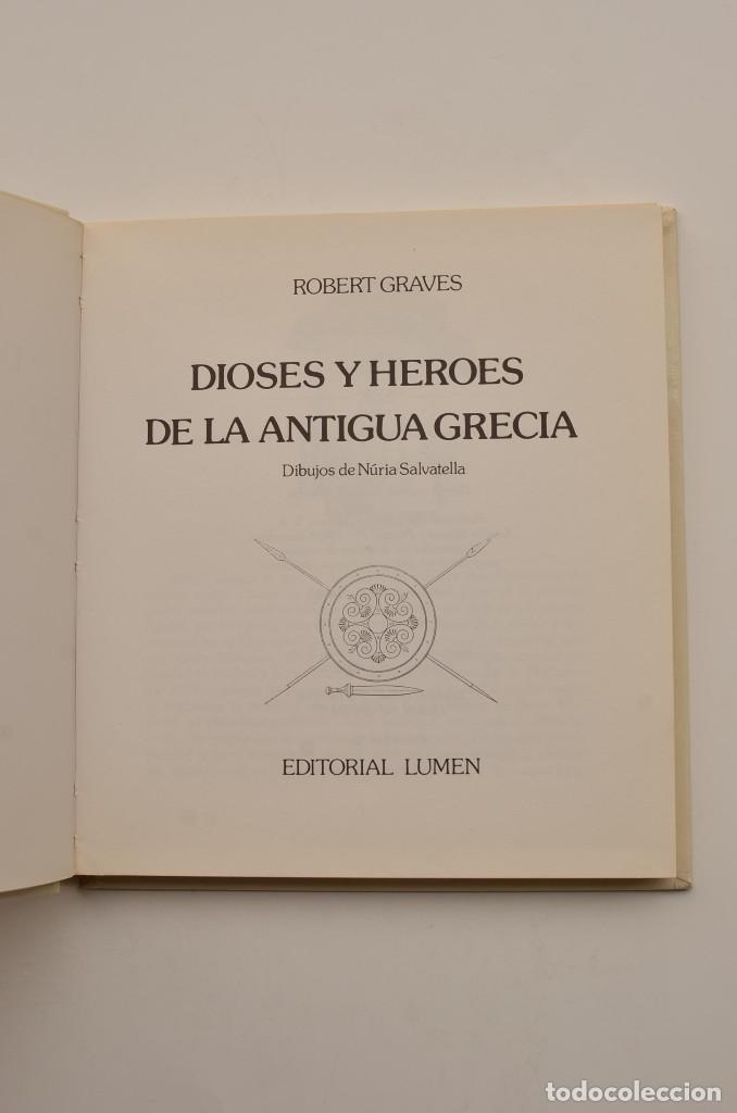 Libros: Dioses y h&eacute;roes de la antigua Grecia - GRAVES, Robert - Foto 3