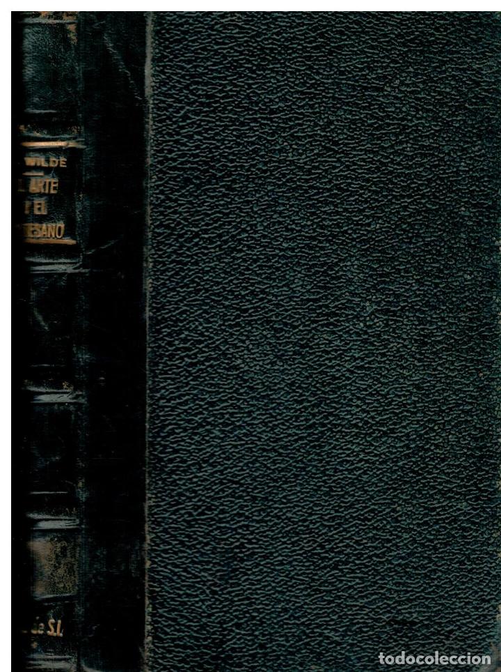 Libros: EL ARTE Y EL ARTESANO. Con ex-libris. - Foto 1