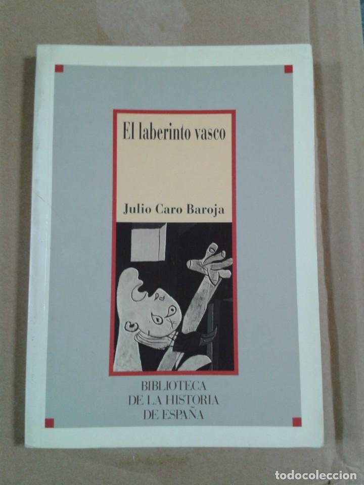 Libros: EL LABERINTO VASCO. JULIO CARO BAROJA. - Foto 1