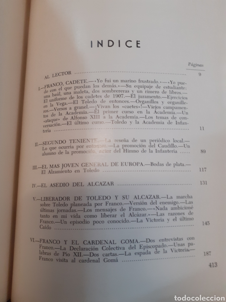 Libros: FRANCO Y TOLEDO - MORENO NIETO,Luis. - Foto 3