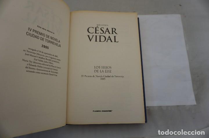 Libros: 8A/ LOS HIJOS DE LA LUZ - CESAR VIDAL / PLANETA DEAGOSTINI - Foto 3