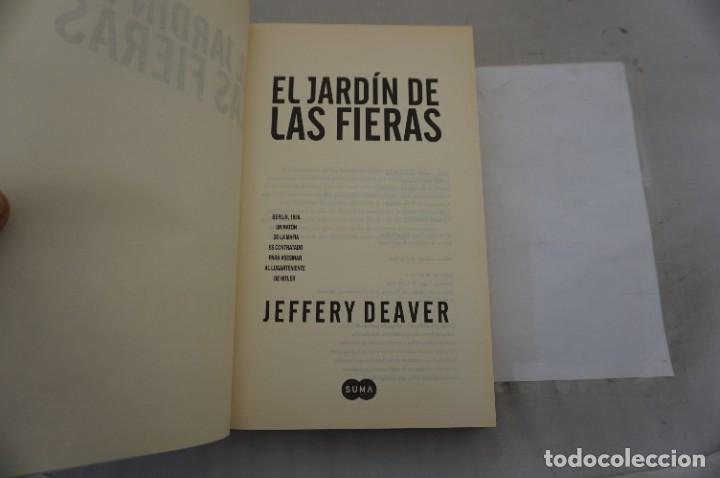 Libros: 7F/ EL JARDIN DE LAS FIERAS - JEFFERY DEAVER / SUMA - Foto 3