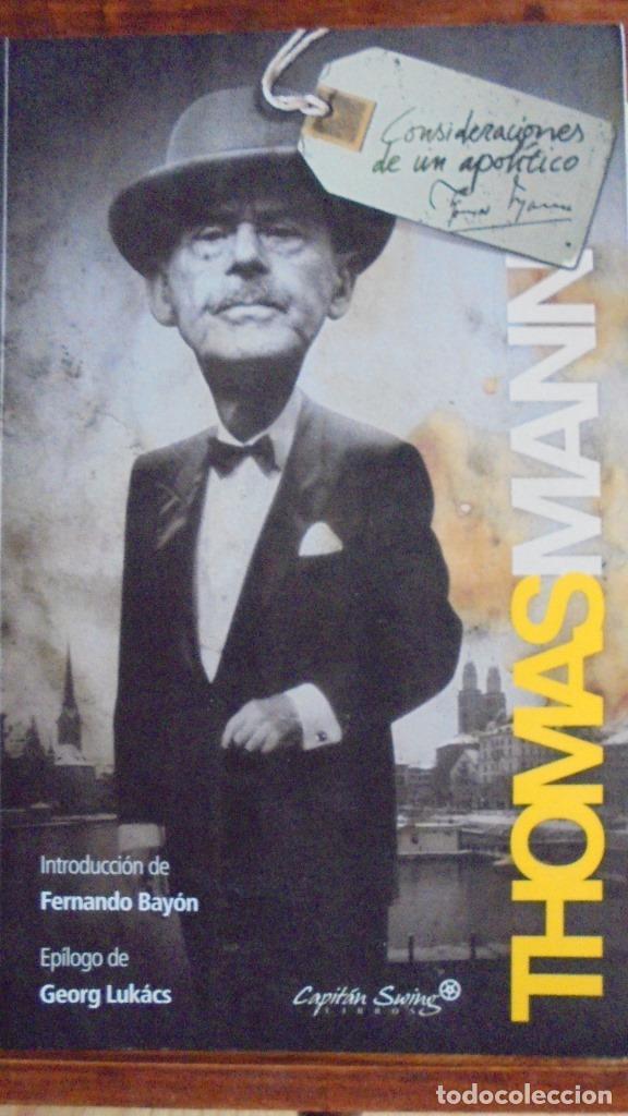 Libros: CONSIDERACIONES DE UN APOL&Iacute;TICO - THOMAS MANN - Foto 1