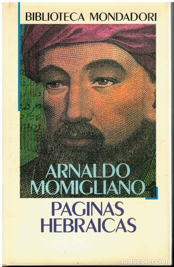 Libros: P&aacute;ginas hebraicas - Momigliano, Arnaldo - Foto 1