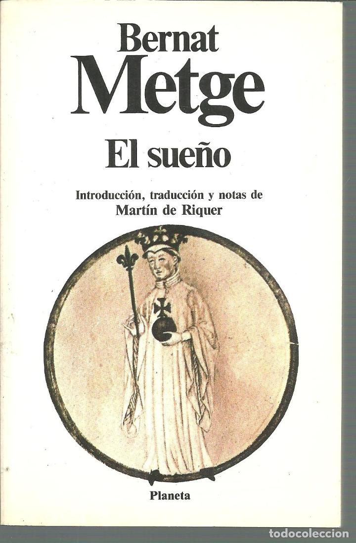 Libros: EL SUE&Ntilde;O - Metge, Bernat. - Foto 1
