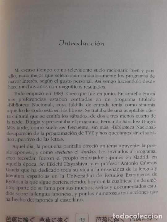 Libros: HOMENAJE A BASHO - TAO - JOSE LUIS GIMENEZ LAGO - Foto 3