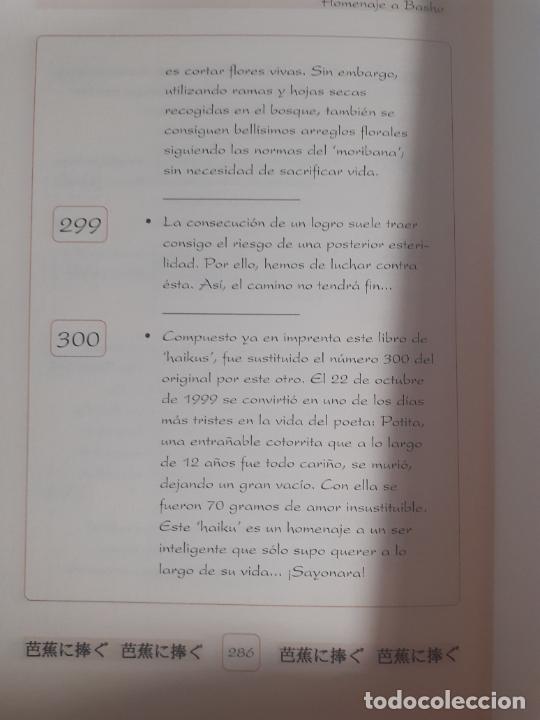 Libros: HOMENAJE A BASHO - TAO - JOSE LUIS GIMENEZ LAGO - Foto 7