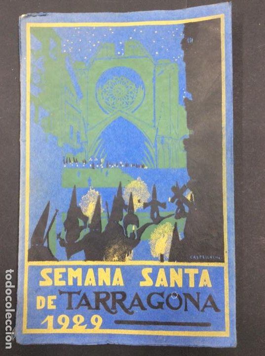 Libros: Programa de la Semana Santa de Tarragona 1929 - Foto 1