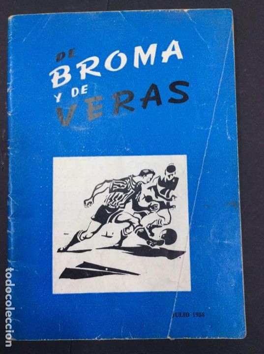 Libros: De broma y de veras. Julio 1958 - Foto 1