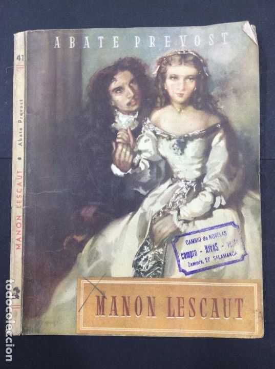 Libros: Manon Lescaut. Abate Prevost. Colecci&oacute;n oasis n 41 - Foto 1