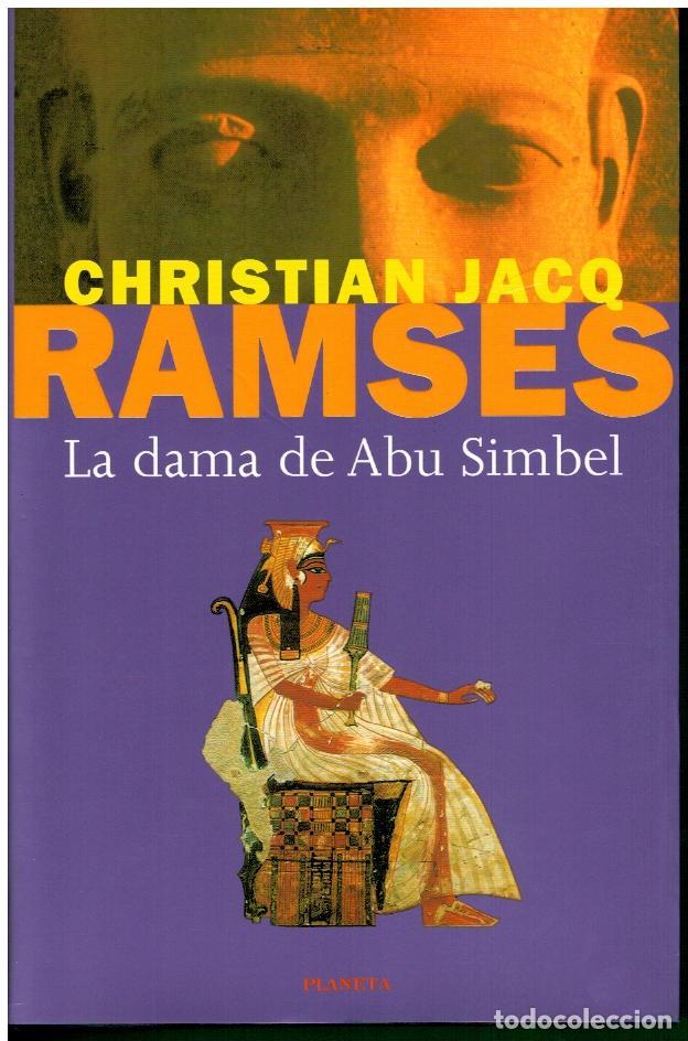 Libros: RAMS&Eacute;S. 4. LA DAMA DE ABU SIMBEL.1&ordf; edici&oacute;n espa&ntilde;ola. - Foto 1