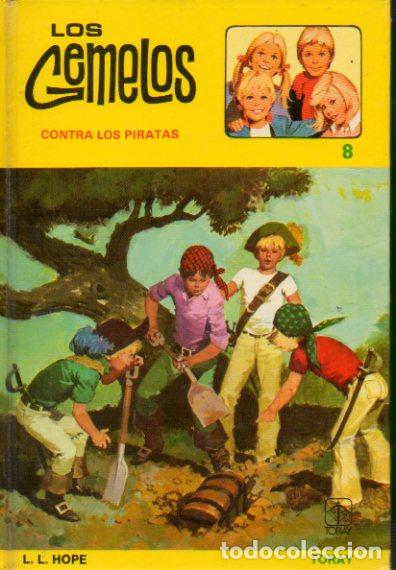 Libros: LOS GEMELOS CONTRA LOS PIRATAS. Ilustrs. de A. Borrell. 3&ordf; ed. - Foto 1