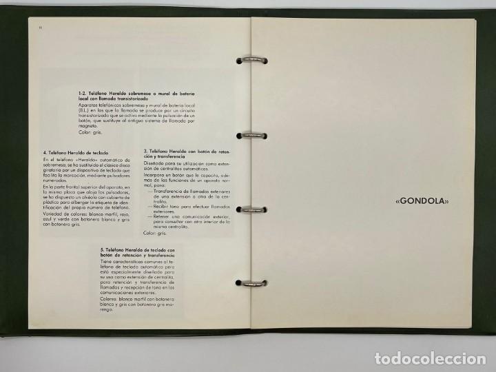 Libros: ANTIGUO LIBRO DE EQUIPOS Y SERVICIOS COMPA&Ntilde;IA TELEFONICA - Foto 5
