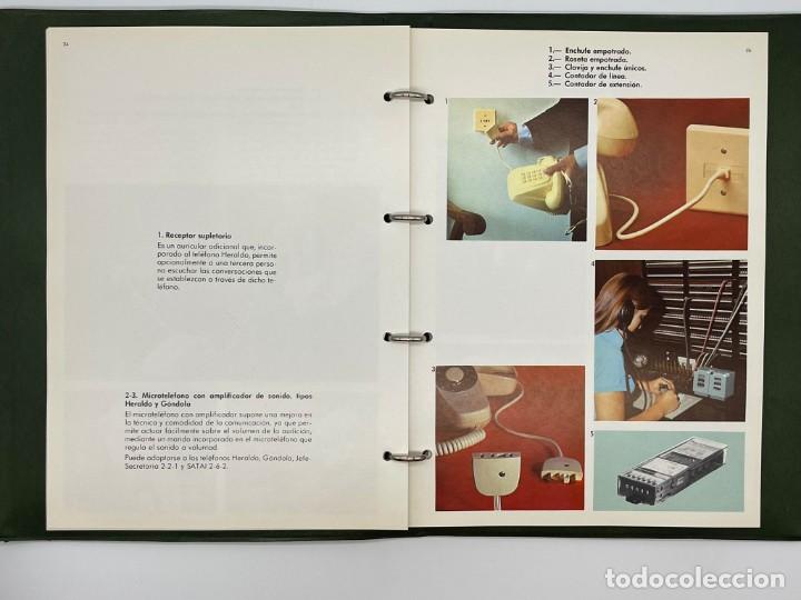 Libros: ANTIGUO LIBRO DE EQUIPOS Y SERVICIOS COMPA&Ntilde;IA TELEFONICA - Foto 10