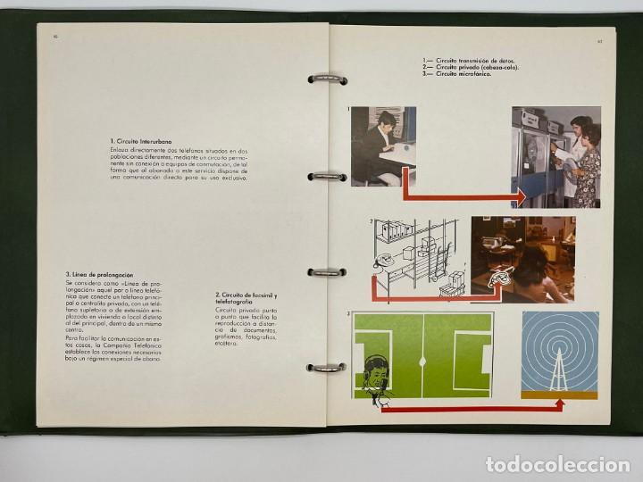 Libros: ANTIGUO LIBRO DE EQUIPOS Y SERVICIOS COMPA&Ntilde;IA TELEFONICA - Foto 14