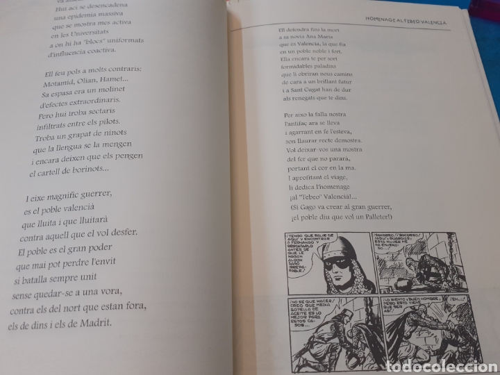 Libros: LA MILOCHA. LLIBRET HOMENAGE AL TEBEO VALENCI&Agrave;. Fallas - VV. AA. - Foto 10