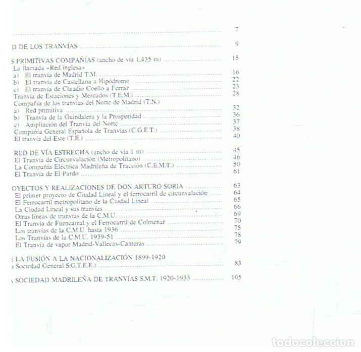 Libros: TRANVIAS DE MADRID. - L&Atilde;&sup3;pez Bustos. Carlos, - Foto 2