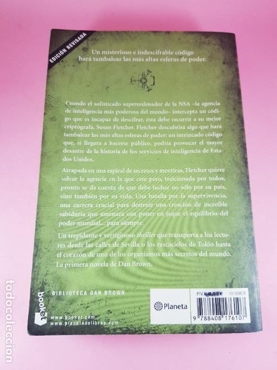 Libros: LIBRO-FORTALEZA DIGITAL-DAN BROWN-BOOKET-2017-EXCELENTE - Foto 4