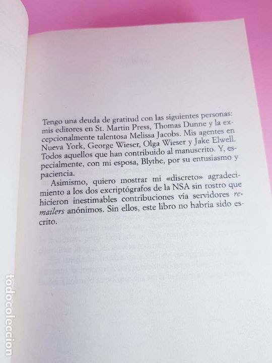 Libros: LIBRO-FORTALEZA DIGITAL-DAN BROWN-BOOKET-2017-EXCELENTE - Foto 8