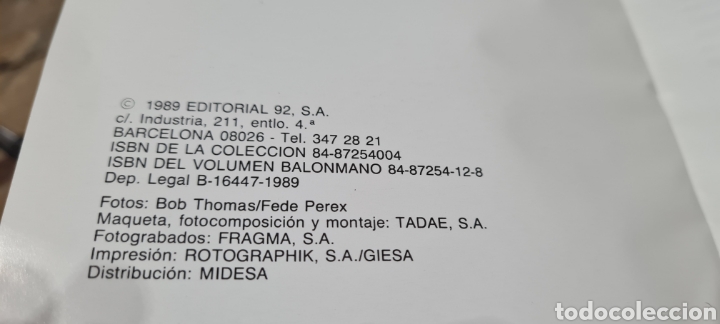 Libros: Libro Deporte 92. Balonmano. - Foto 4