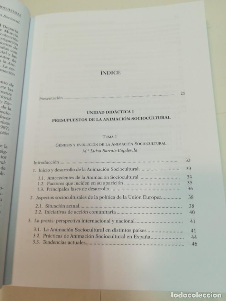 Libros: M&ordm; LUISA SARRATE Programas de animaci&oacute;n sociocultural SA5574 - Foto 3