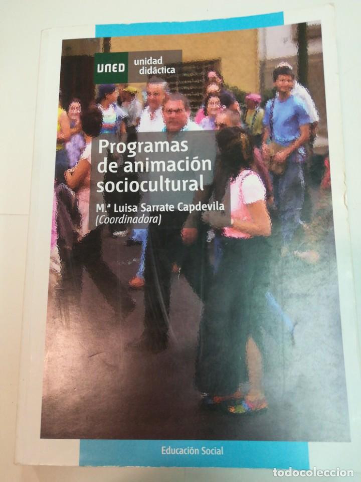 Libros: M&ordm; LUISA SARRATE Programas de animaci&oacute;n sociocultural SA5574 - Foto 1