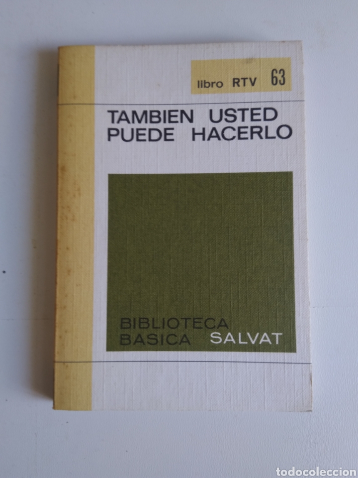 Libros: TAMBI&Eacute;N USTED PUEDE HACERLO (BRICOLAJE) - Foto 1