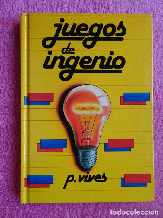 Libros: juegos de ingenio P. Vives 1983 circulo de lectores - Foto 1