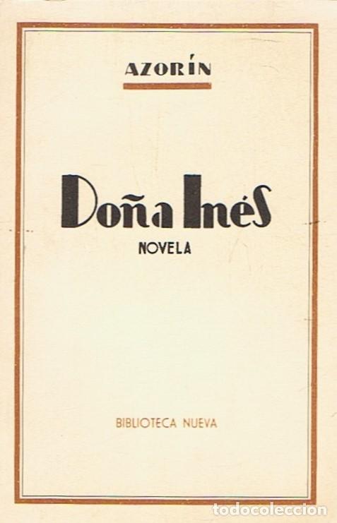 Libros: DO&Atilde;�A IN&Atilde;�S. - Mart&Atilde;&shy;nez Ruiz. J. (Azor&Atilde;&shy;n) - Foto 1