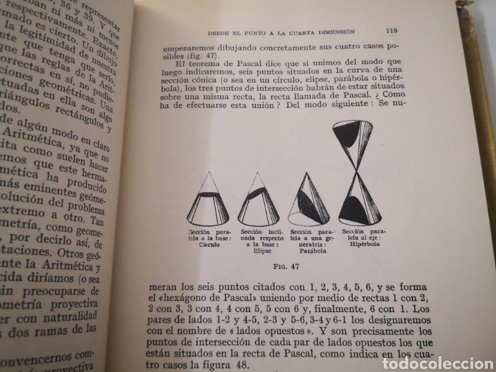 Libros: 1955 - DESDE EL PUNTO A LA CUARTA DIMENSI&Oacute;N. EGMONT COLERUS. EDITORIAL LABOR - Foto 4