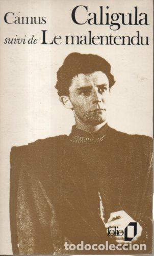 Libros: CALIGULA. SUIVI DE LE MALENTENDU. - CAMUS, Albert. - Foto 1