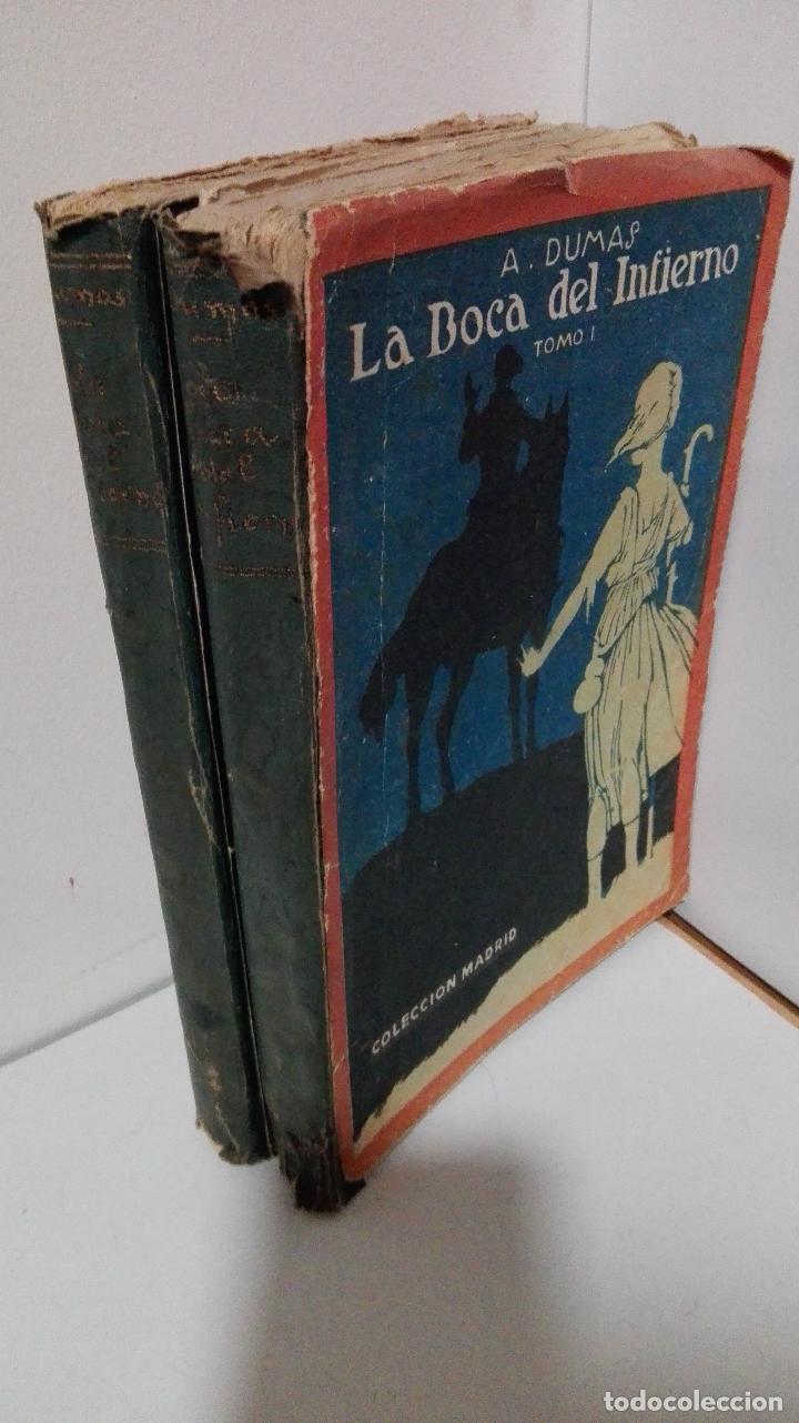 Libros: LA BOCA DEL INFIERNO 2 TOMOS - Dumas, Alejandro - Foto 1