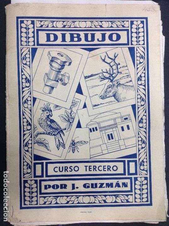 Libros: Dibujo. Curso tercero. J. Guzm&aacute;n - Foto 1