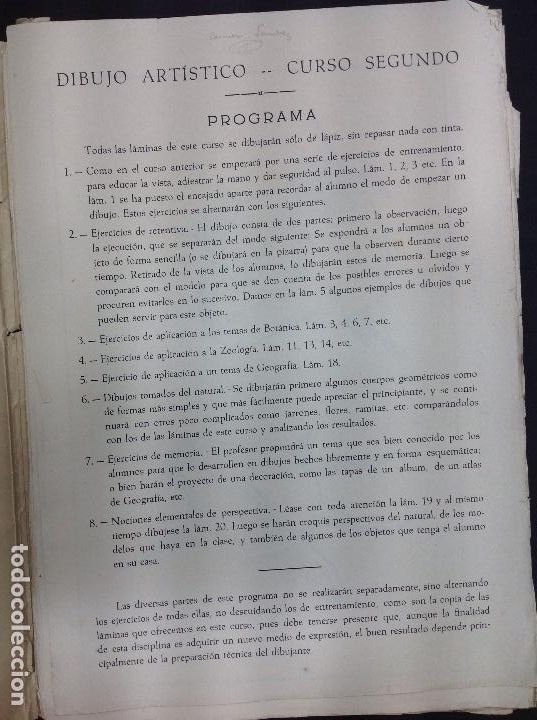 Libros: Dibujo. Curso tercero. J. Guzm&aacute;n - Foto 2