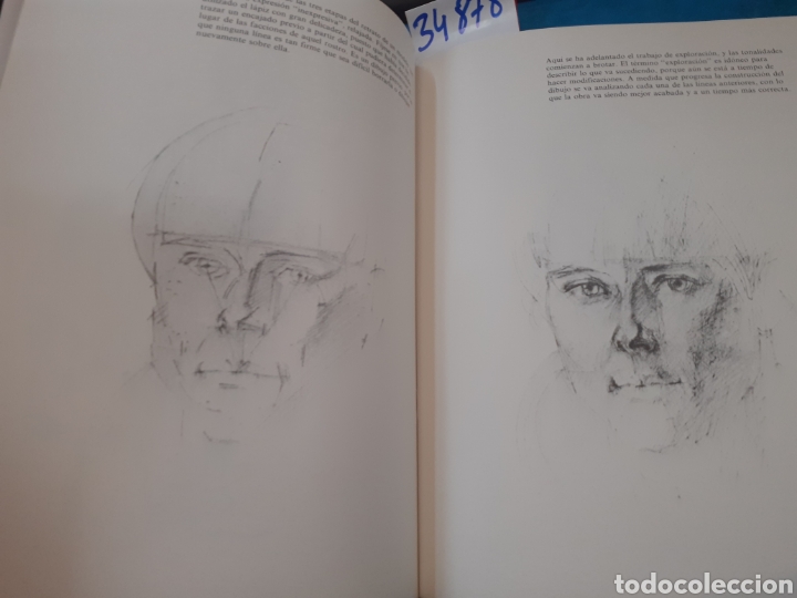 Libros: CUADERNOS PARA DIBUJAR. ROSTROS Y EXPRESIONES - RAYNES,John. - Foto 4