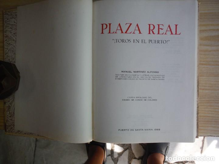 Libros: MARTINEZ ALFONSO, Manuel. - PLAZA REAL. TOROS EN EL PUERTO - Foto 2