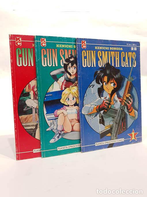 Livros em segunda m&atilde;o: GUN SMITH CATS. 3 vol&uacute;menes. - KENICHI SONODA.