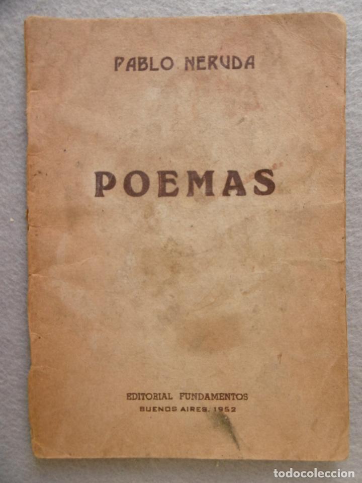 Libros: POEMAS. 1&ordf; edici&oacute;n. - NERUDA, PABLO. - Foto 1